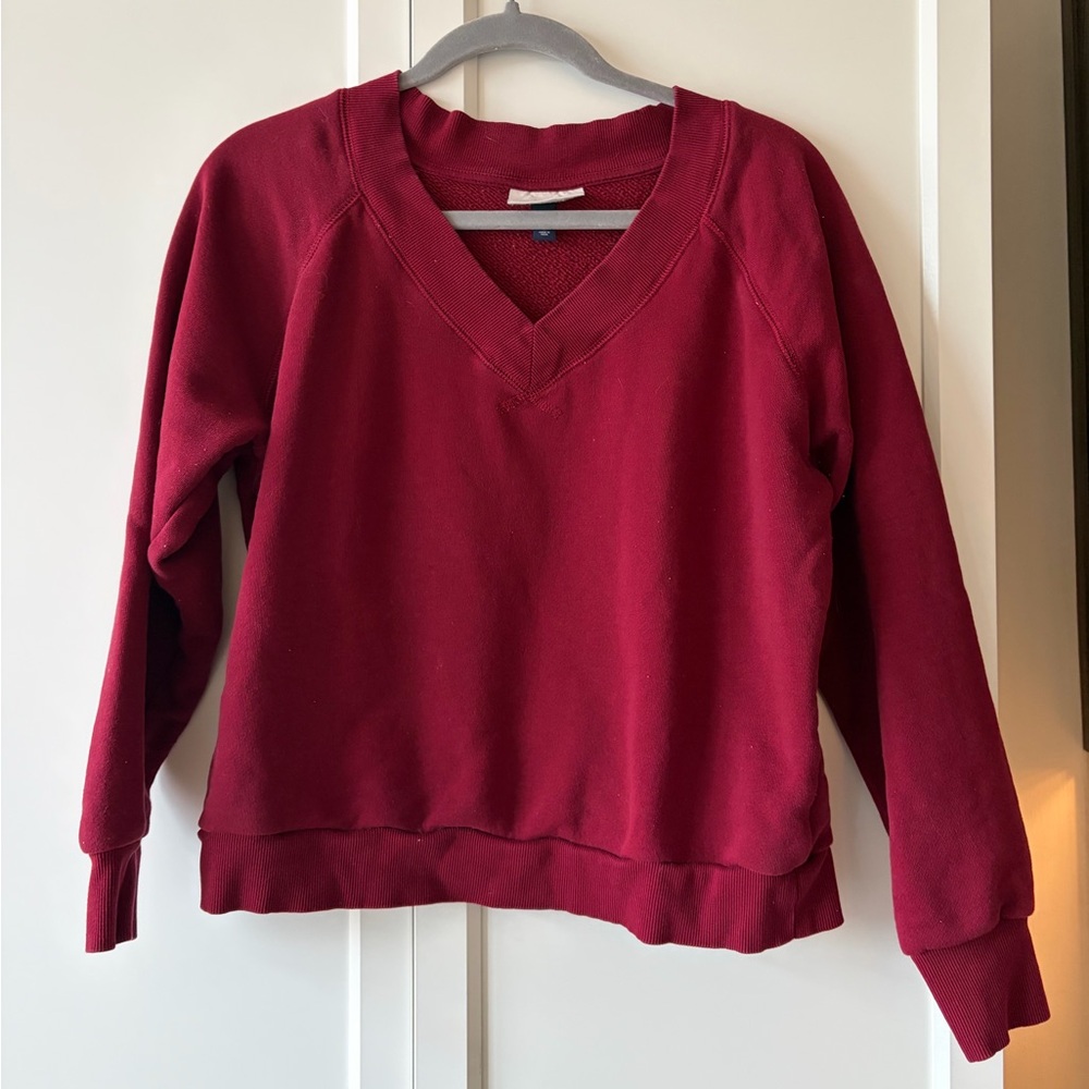 Universal Thread V-neck pullover sweatshirt - Picture 2 of 7